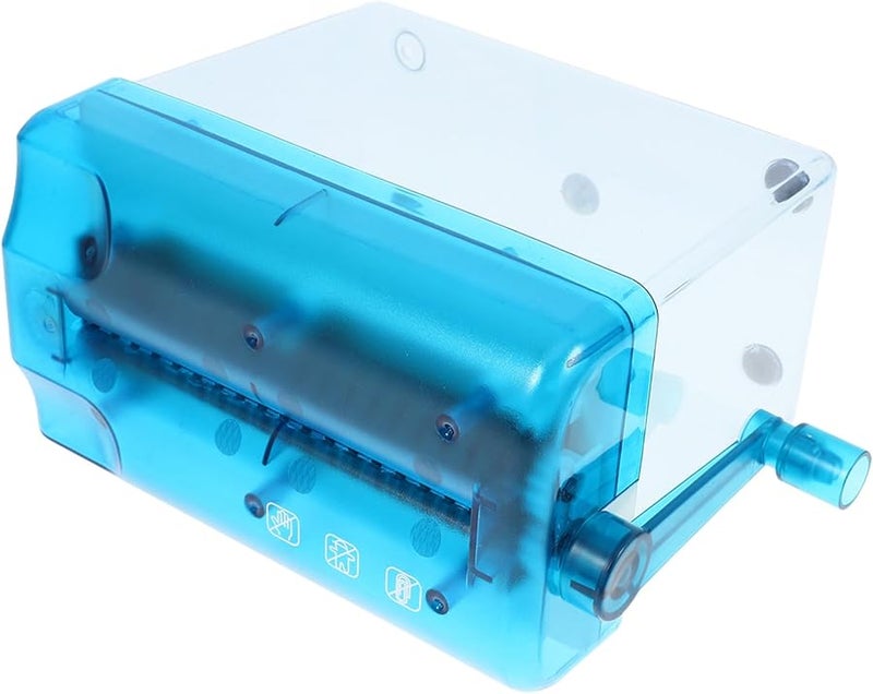 Portable Manual Paper Shredder Hand Crank Desktop For Home Office Lightweight - Image 1